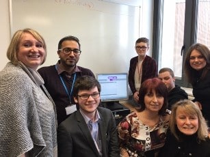 Computing students work experience