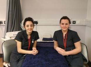 Beauty students at Solihull College