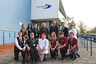 Stratford and Solihull students together