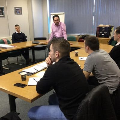 Students in a lesson