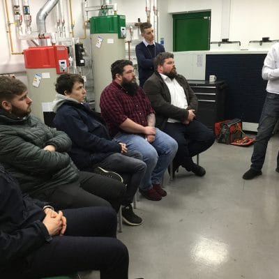 Students in a lesson