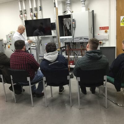 Engineering Students in a lesson