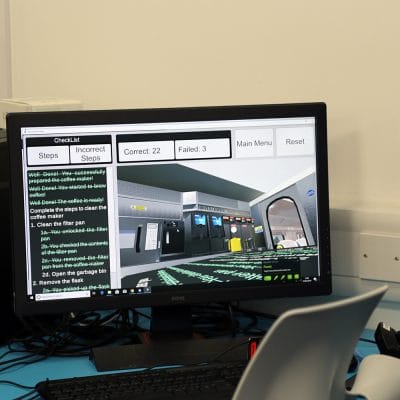 computer screen