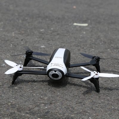 Close up shot of drone