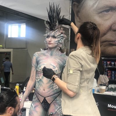 Hair & Media Make-up sea model