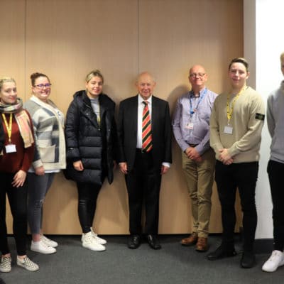 Public services students with criminal judge