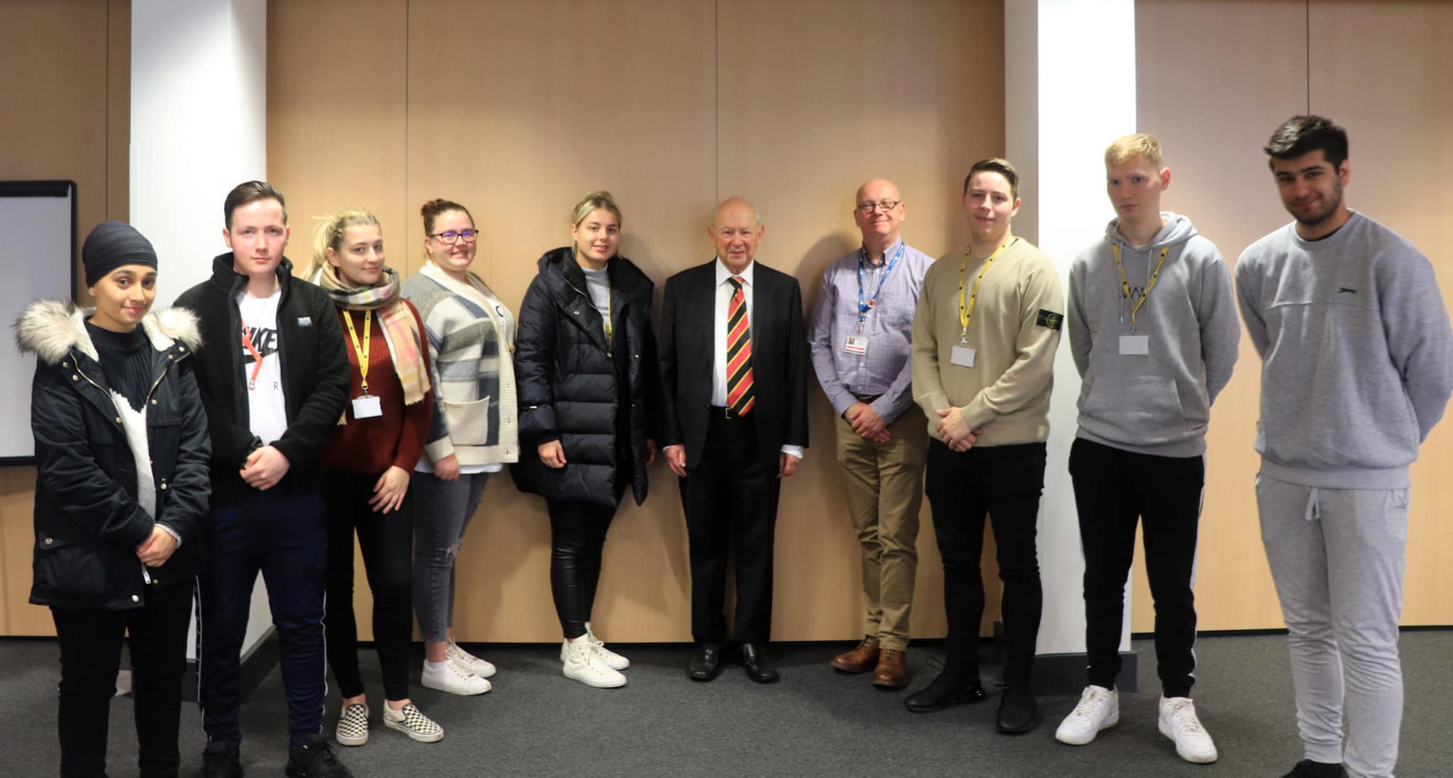 Public services students with criminal judge