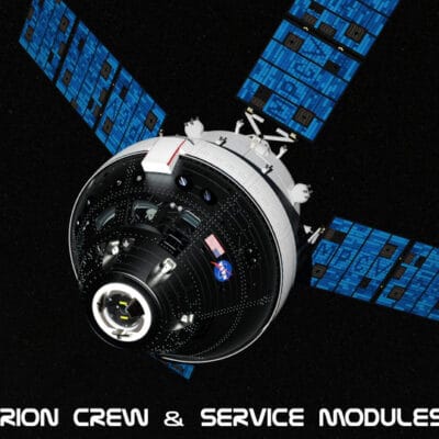 A CAD graphic file of Orion Spacecraft