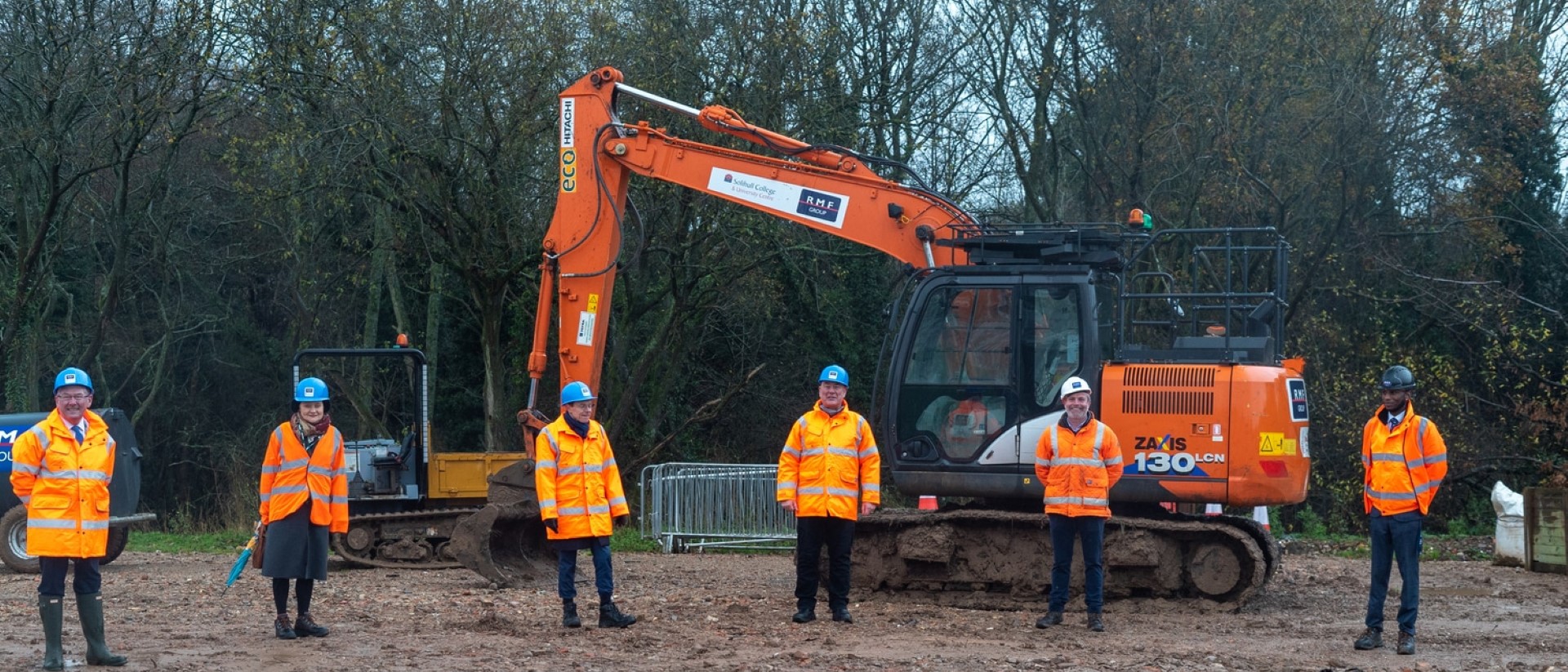 Solihull College in partnership with RMF Construction team image