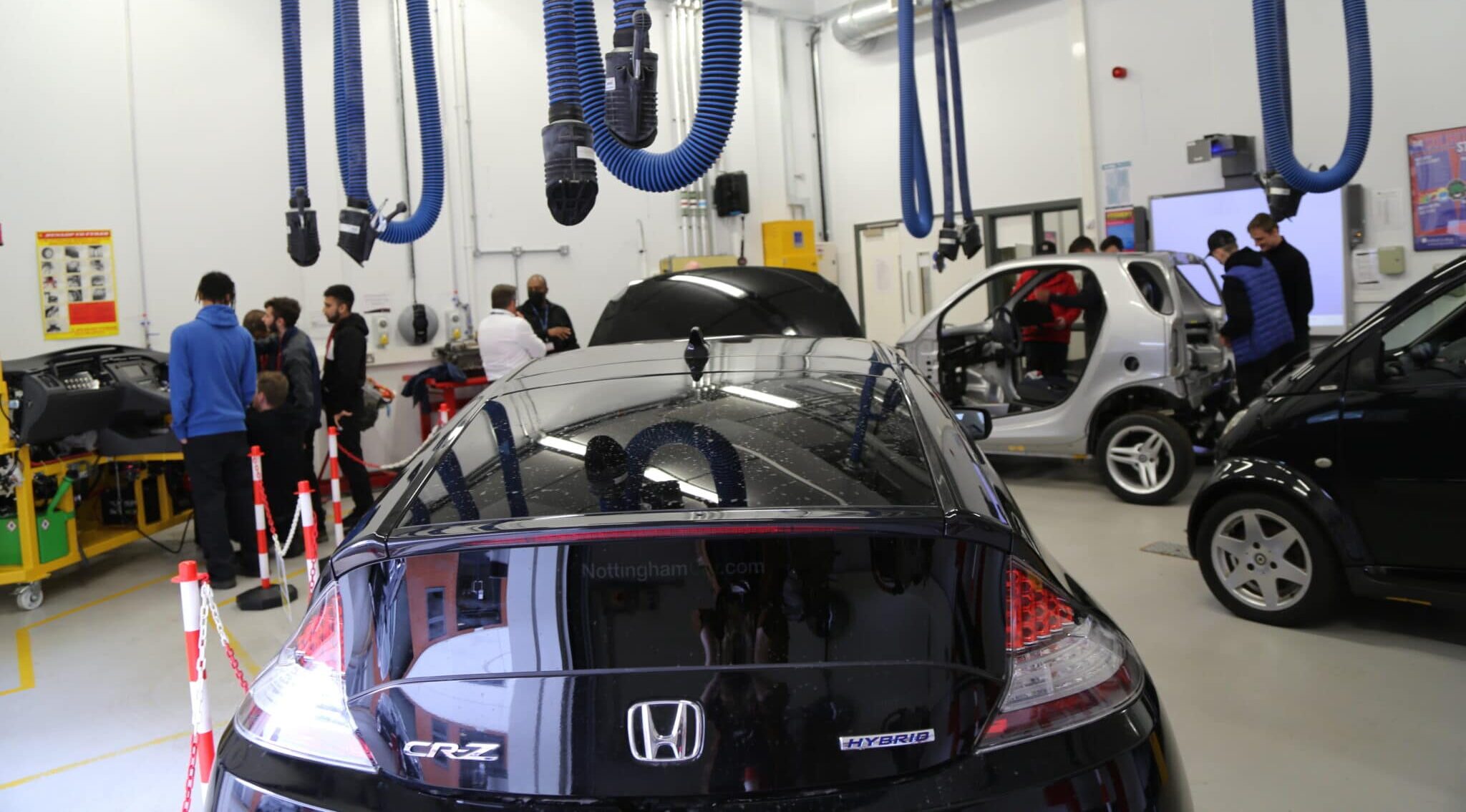 Solihull College & University Centre Motor Vehicle students at Woodlands Campus.
