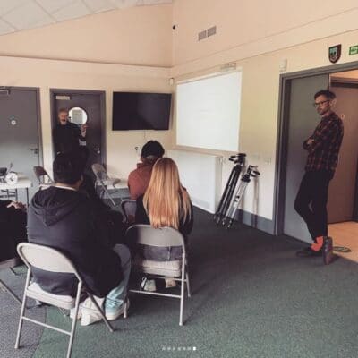 Students in the classroom at Solihull College