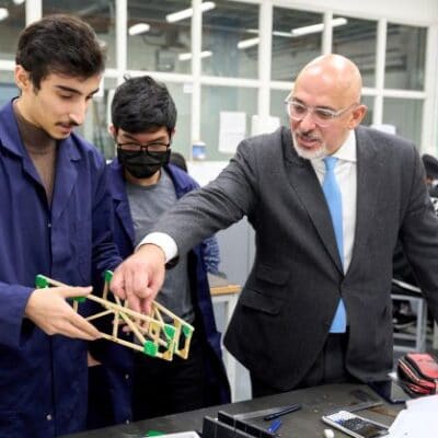 Secretary of State for Education visits Solihull Institute of Technology
