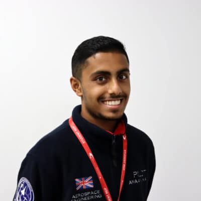 Student becomes aerospace engineer