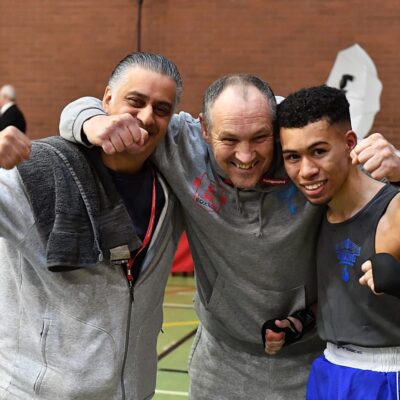 Boxing winner team