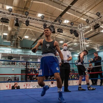 Boxing winner