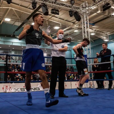 Boxing winner