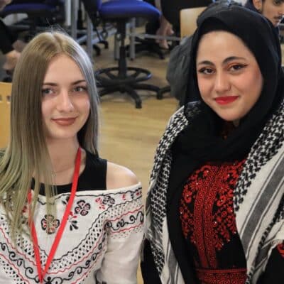 Students celebrating Cultures