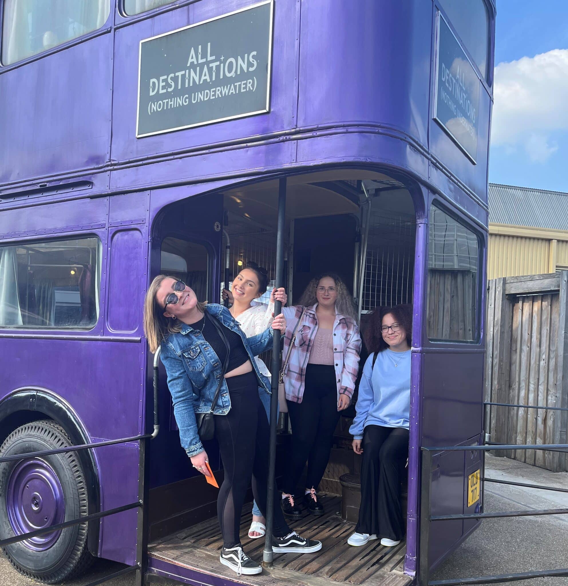Students on Knight Bus