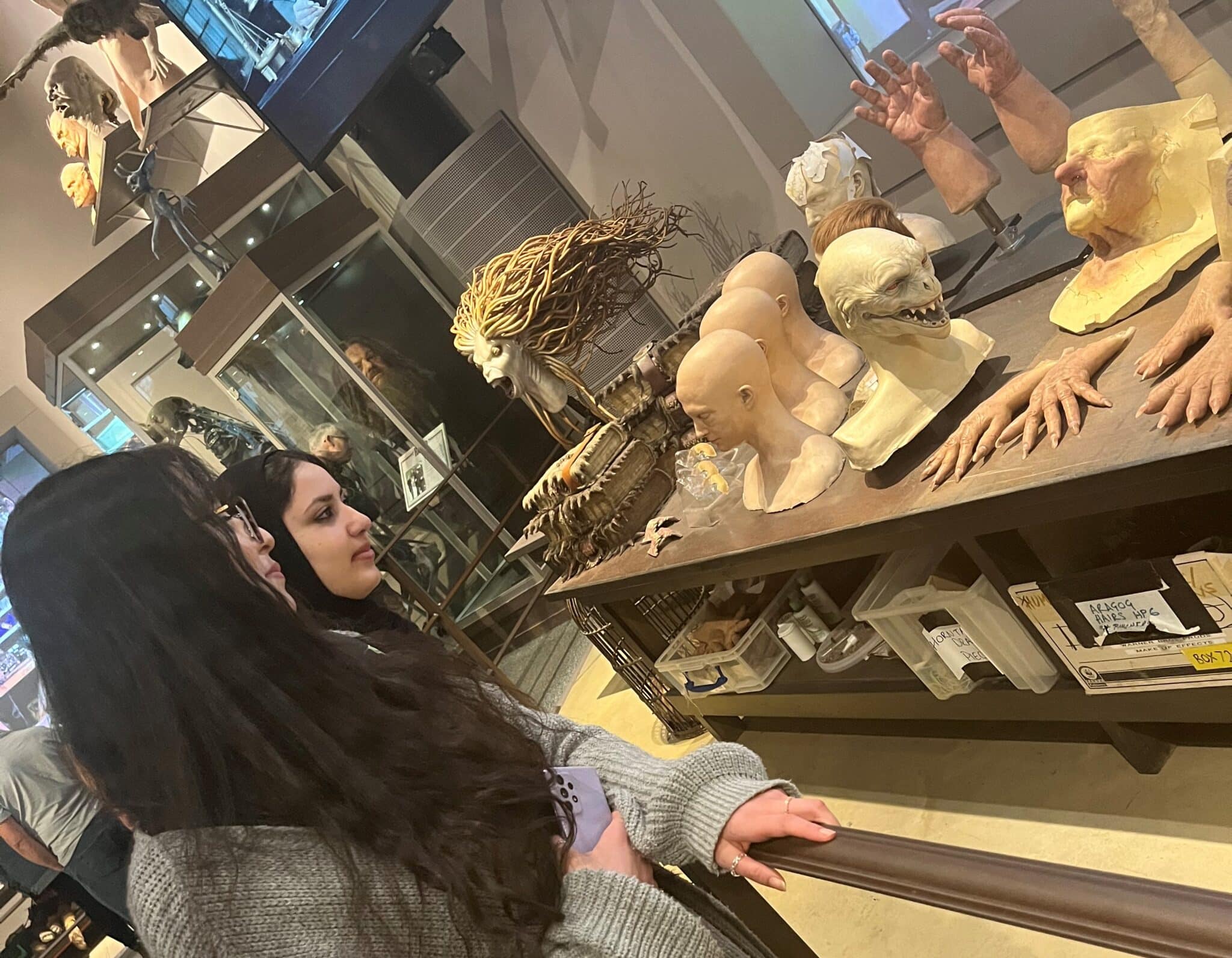 Prosthetic trip to Harry Potter Studios