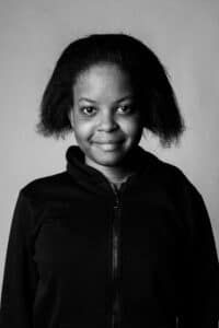 Student headshot in black and white