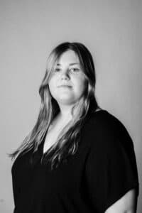 Student headshot in black and white