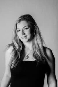 Student headshot in black and white