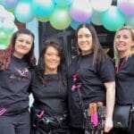 Hairdressing students support children’s charity