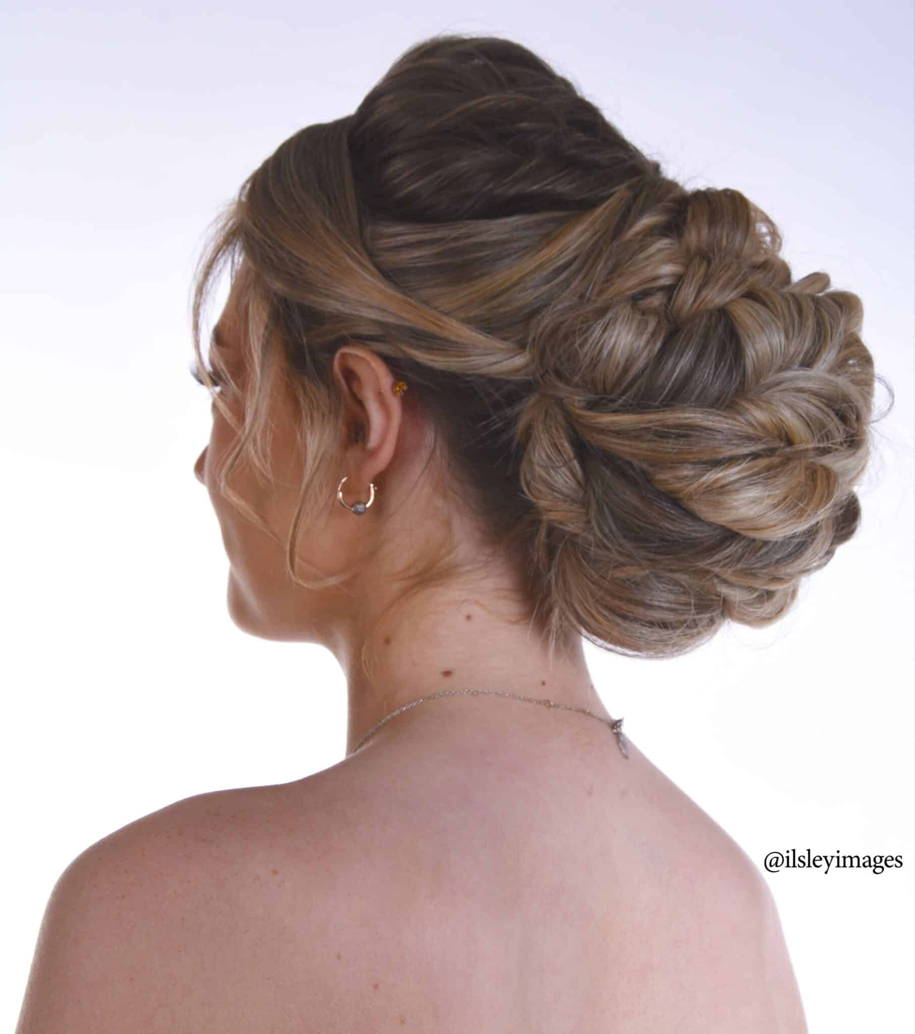 Bridal hair up do