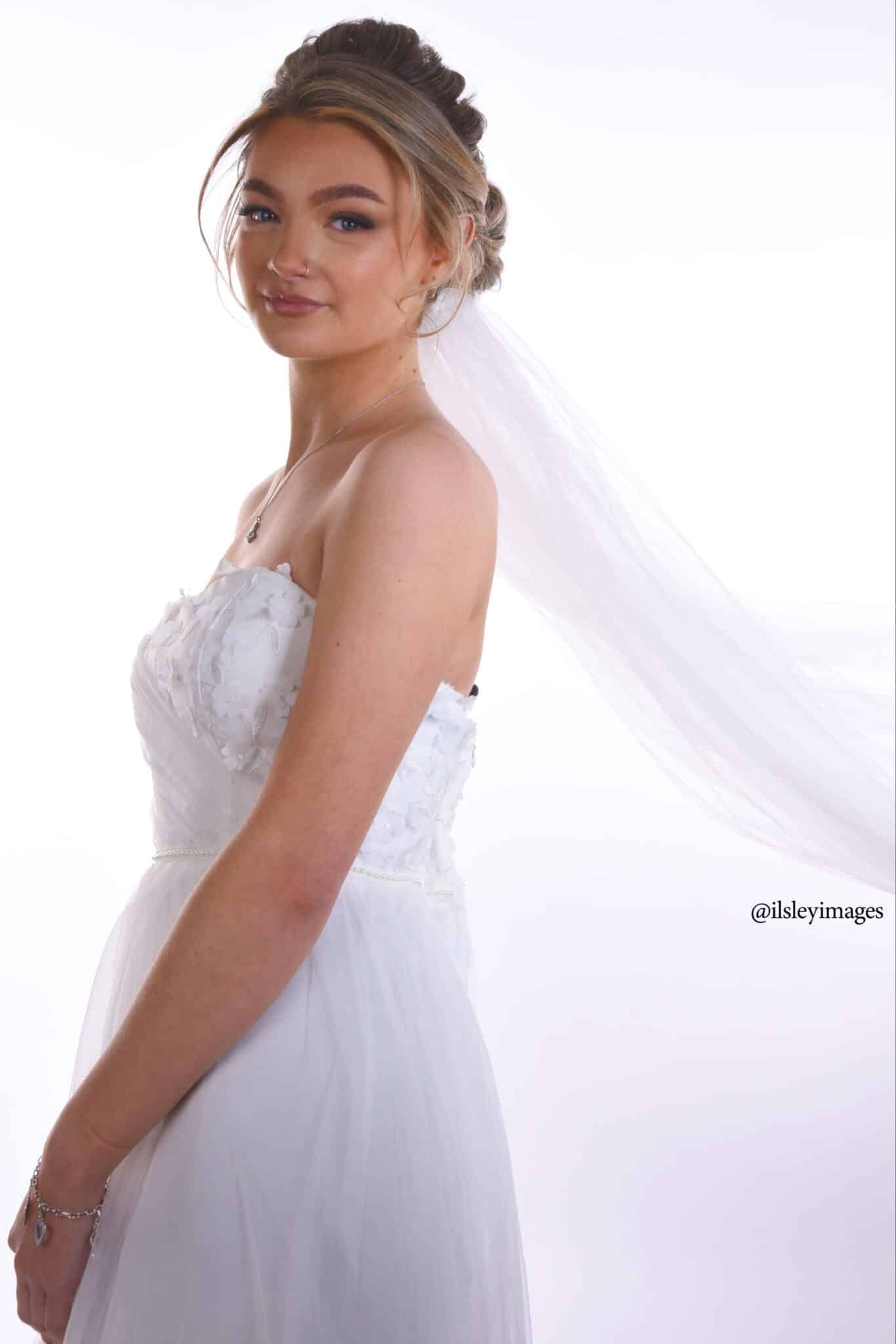Bride side on