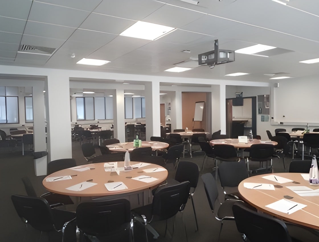 Blossom and Damson suite combined cabaret style