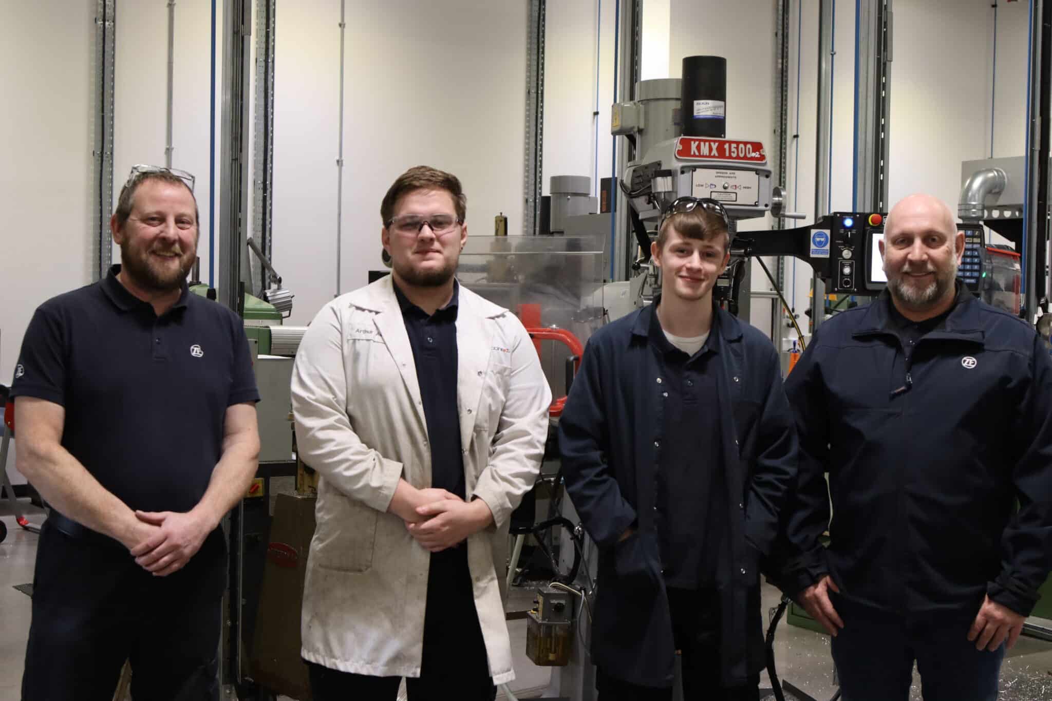 Engineering apprentices lead the way in automotive industry