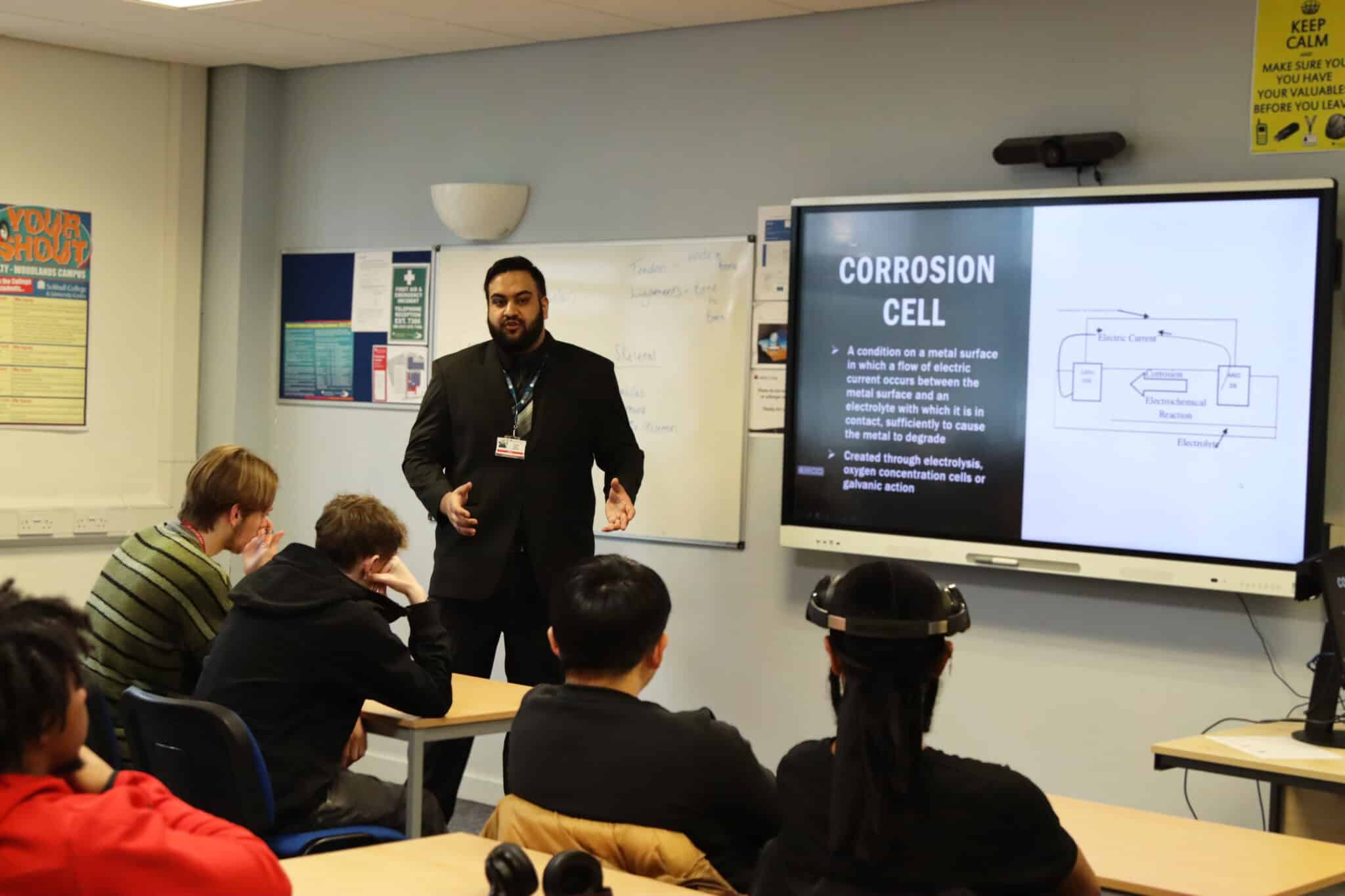 Aerospace graduate returns to inspire next generation