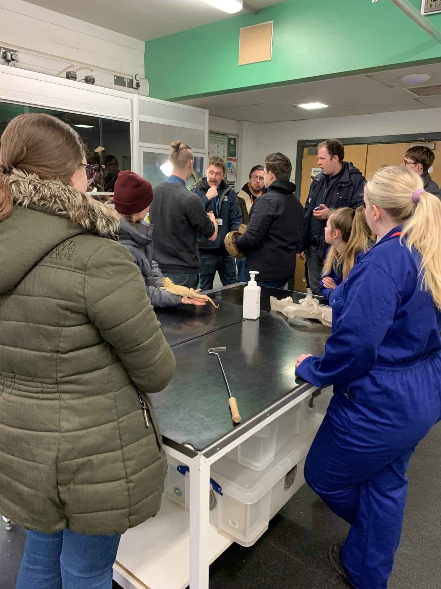 Animal Welfare students welcome international guests