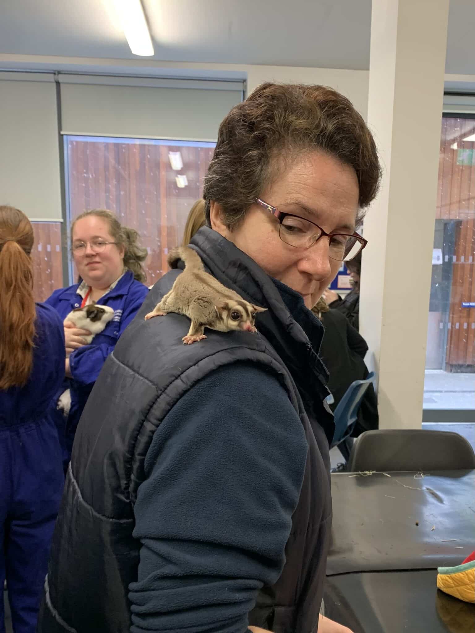 Animal Welfare students welcome international guests