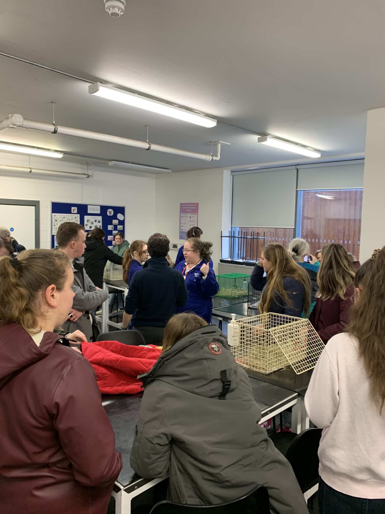 Animal Welfare students welcome international guests