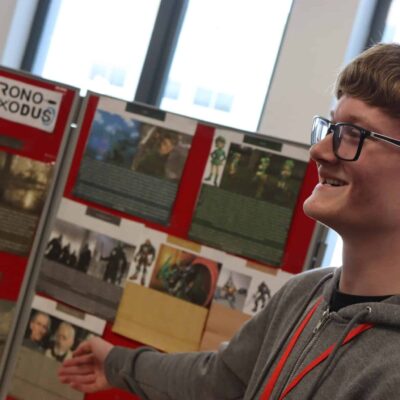 Computing students pitch impressive game designs