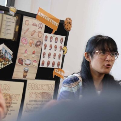Computing students pitch impressive game designs