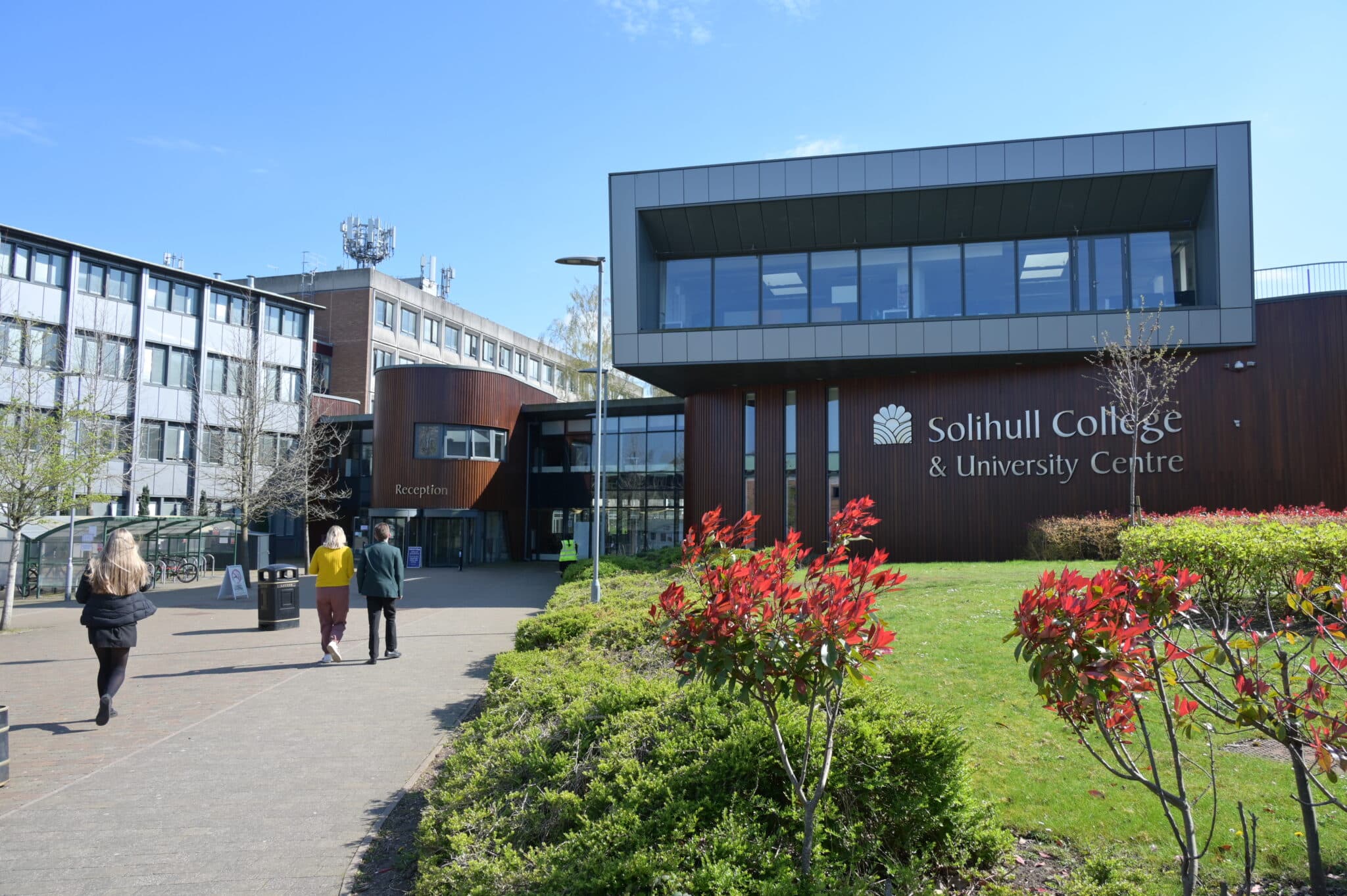 the Blossomfield campus main building