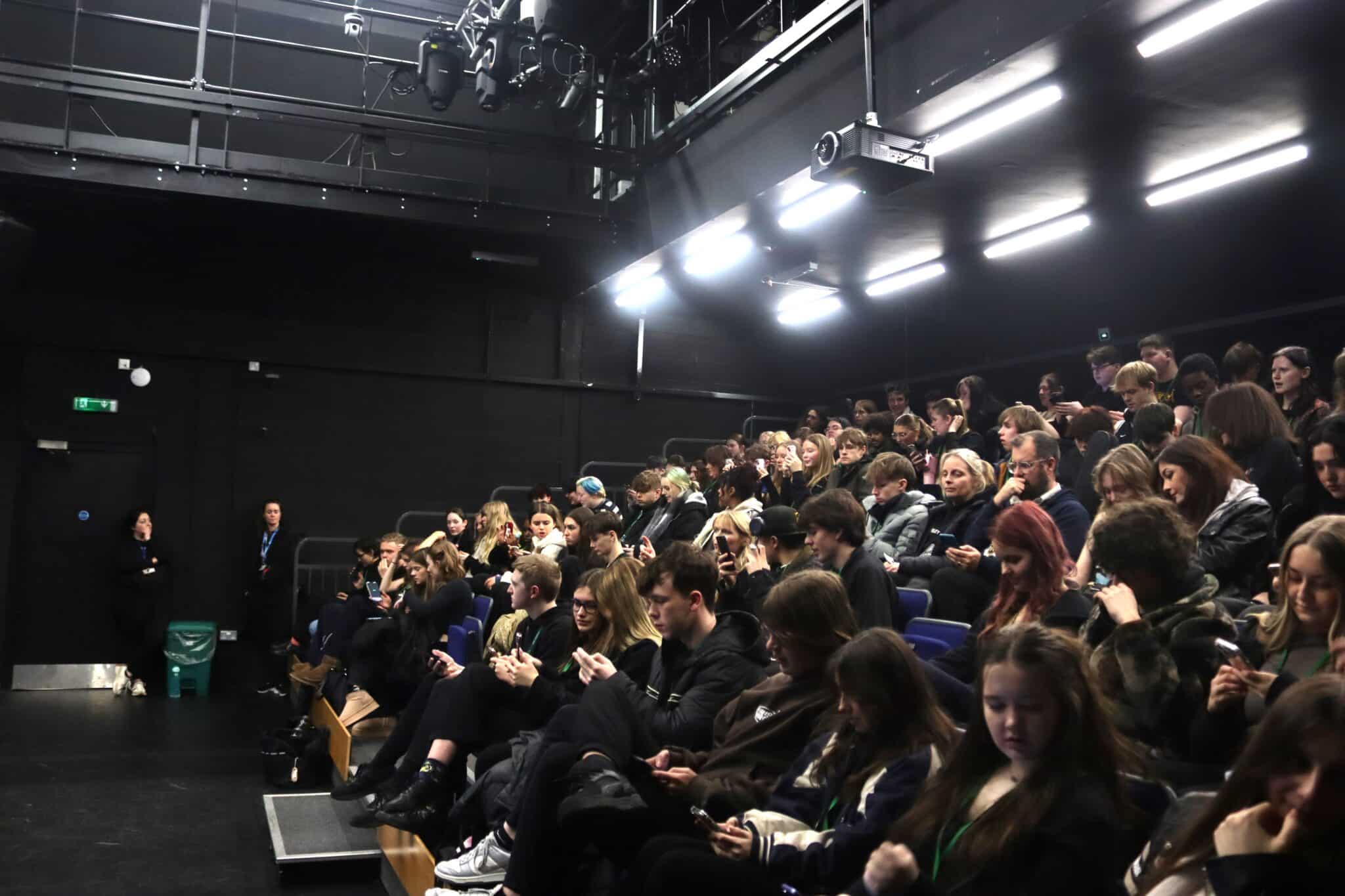 Students in a workshop