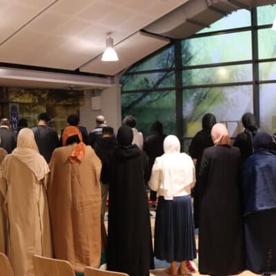 Iftar dinner with Solihull college students