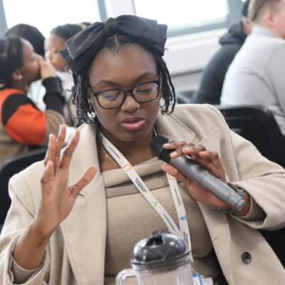 Students during FutureHER Conference