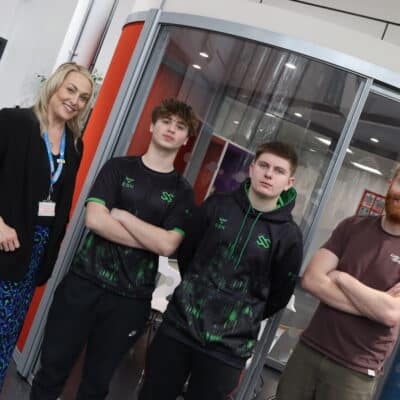 Esports jersey competition champions from solihull college