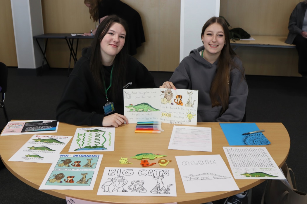 Childcare students team 1 for inter-college competition