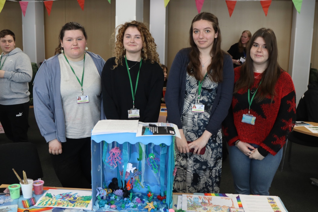Childcare students team 3 for inter-college competition