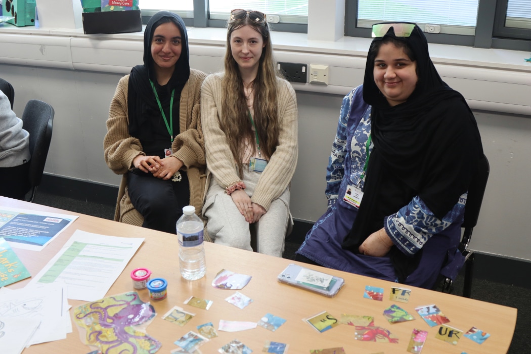 Childcare students team 7 for inter-college competition