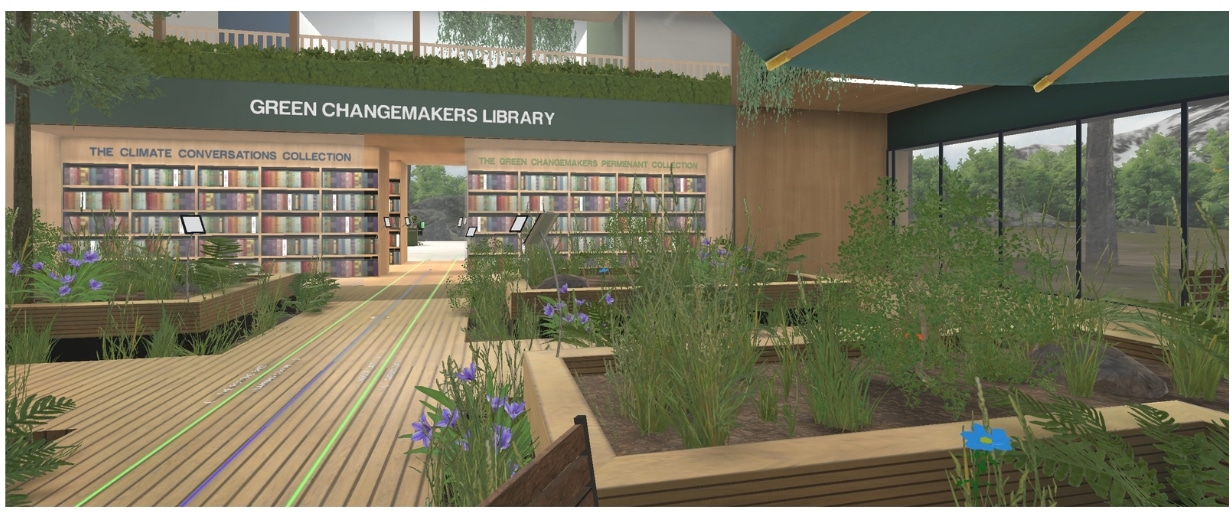 still of the green changemakers virtual hub