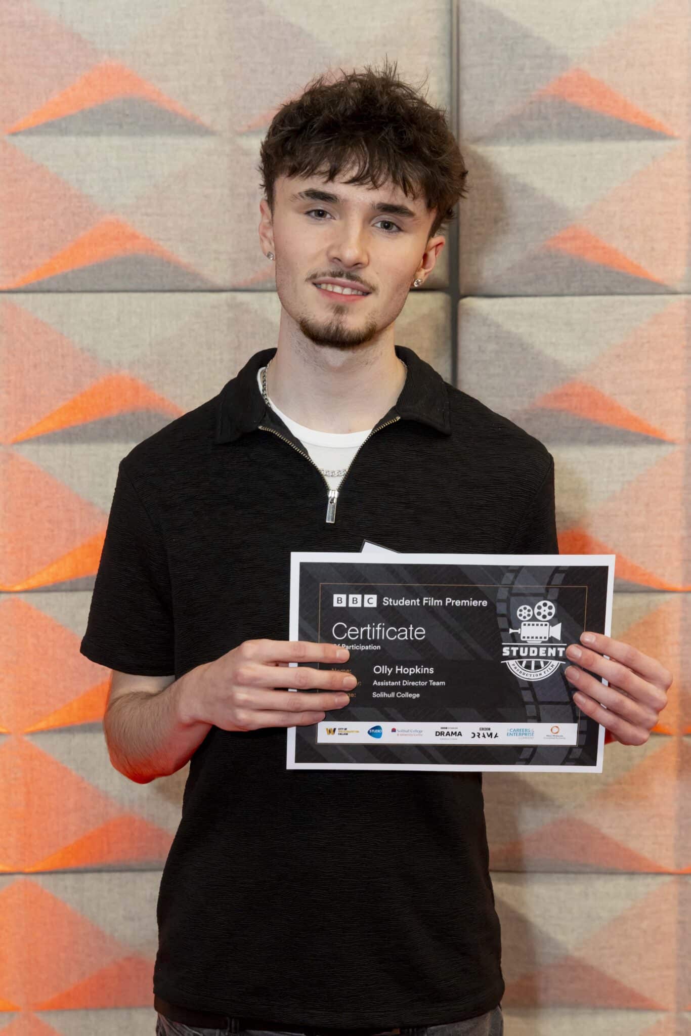 Solihull College students at BBC red carpet premiere