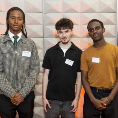 Jamel Gordon, Olly Hopkins and Fares Yusef