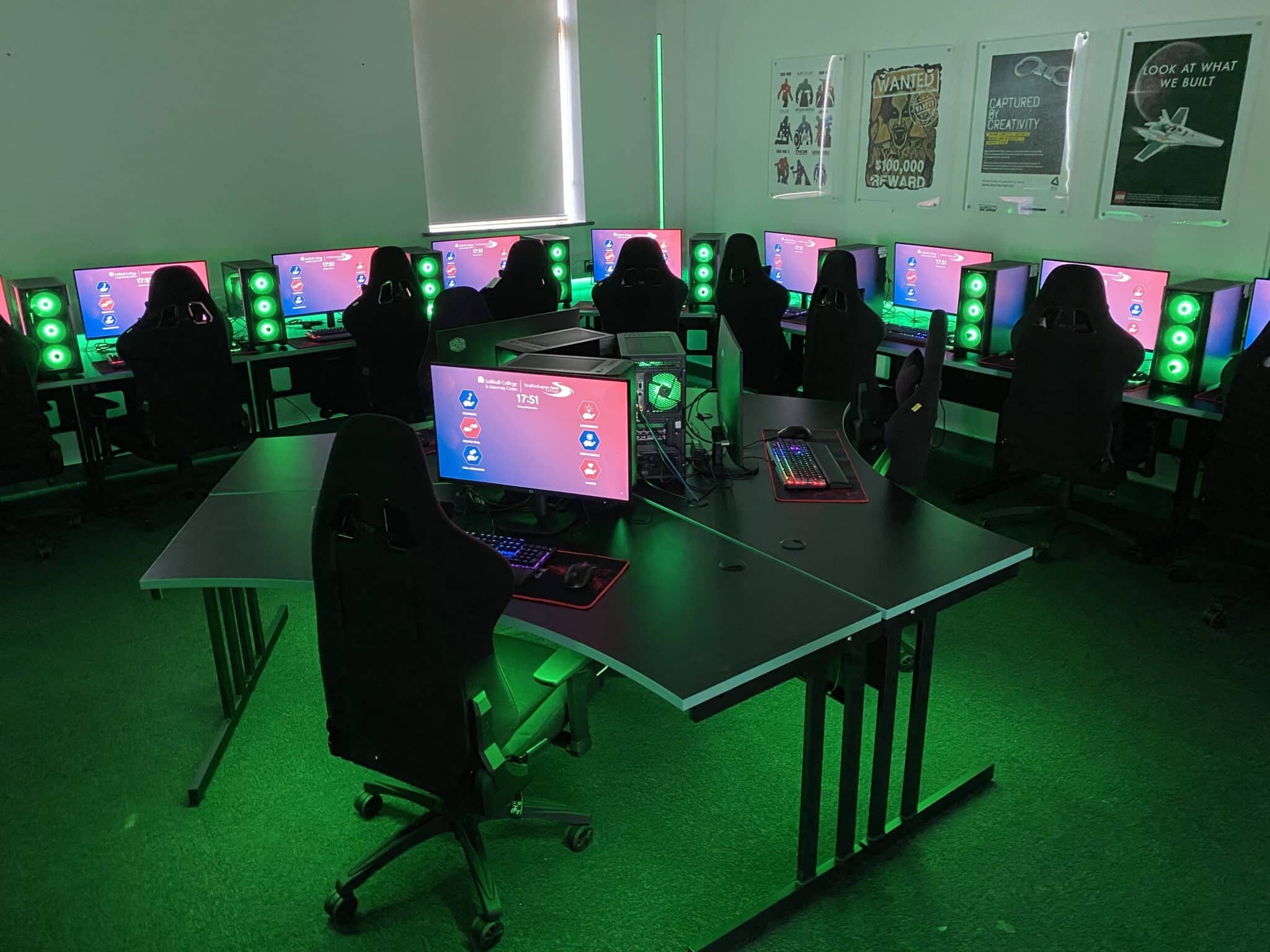 the new Esports lab