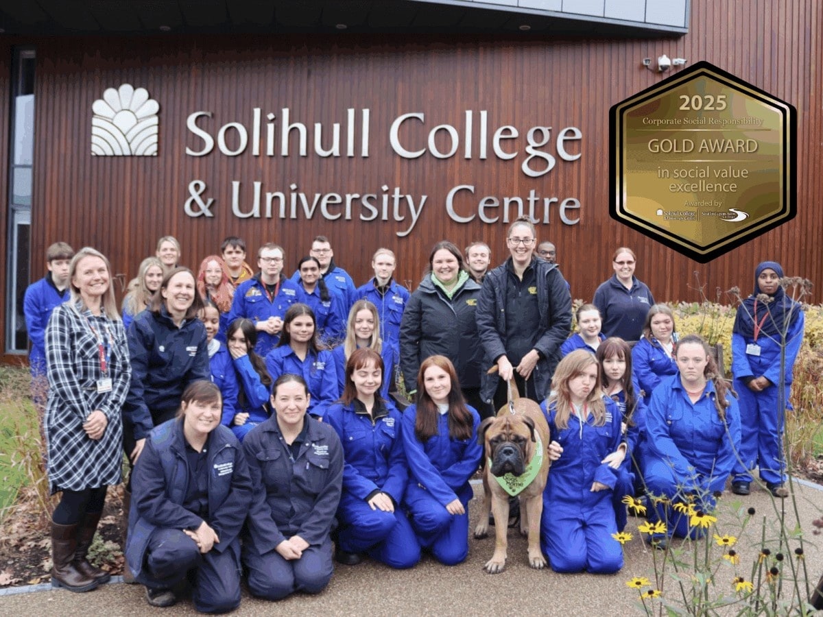 Solihull College awards Social Value Excellence